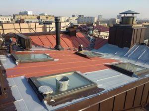 Ремонт кровли наливными составами